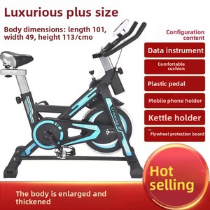<span class=keywords><strong>Bicicleta</strong></span> de Spinning Dinámica para Gimnasio o Casa, de Acero y Aluminio, con Transmisión por Correa, Equipo de Fitness - Product Image 3