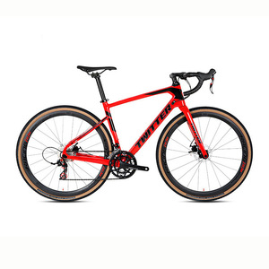 Bicicleta de Carretera Twitter Gravel 700c con Cuadro de Carbono, Frenos de Disco y Peso Ligero - Product Image 2
