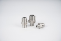 F304/316L 1-1/4 "mâle To1/2" mâle en acier inoxydable réduisant l'accouplement hexagonal PT/NPT haute pression 1-1/4 "* 1/2" joint de réduction