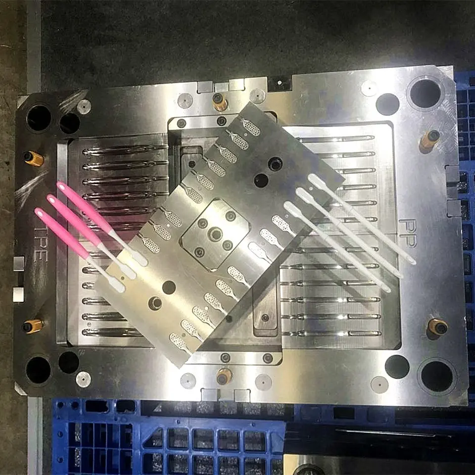 Molde de escova de dentes para injeção, máquina para fazer molde de escova de dentes/para injeção