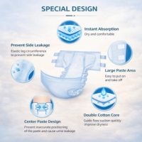 Fournitures médicales, couches pour adultes jetables ultra-absorbantes, très épaisses, de grande taille, pour la nuit, couches pour incontinence, couches pour adultes