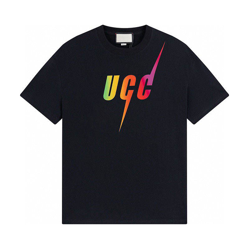 men t shirt designers shirt outdoor pure cotton printed round neck short-sleeved casual sports shirts Luxury men's tshirt