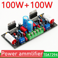 Carte d'amplificateur de puissance audio 200W PCB double canal HIFI DYKB Classique TDA7294 carte d'amplificateur de puissance kit de pièces DIY