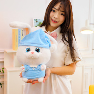 Conejo blanco nuevo personalizado y bola <span class=keywords><strong>de</strong></span> nieve blanca, lindos juguetes <span class=keywords><strong>de</strong></span> peluche <span class=keywords><strong>de</strong></span> animales <span class=keywords><strong>de</strong></span> anime <span class=keywords><strong>de</strong></span> <span class=keywords><strong>La</strong></span> Vida Secreta, <span class=keywords><strong>mascotas</strong></span>, bajo MOQ, relleno <span class=keywords><strong>de</strong></span> algodón PP - Product Image 4