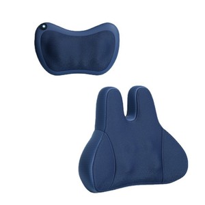 Massage Pillow Butterfly Shape Hemp Fabric Hot Compress Massage Waist Back Neck Support Cushion Plug In High End Combination - Product Image 2