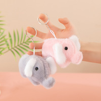 Porte-clés mini poupée en peluche de 4 pouces, adorable jouet animal en peluche pour le jeu de la balle à griffes, les mariages et les cadeaux de fête pour enfants