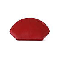 Pochette élégante et tendance en cuir d'agneau véritable pour femme, sac mini de luxe en forme d'enveloppe rouge, simplicité urbaine