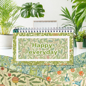 Huancai, 24 Uds., <span class=keywords><strong>papel</strong></span> para álbum de recortes William Morris, <span class=keywords><strong>papel</strong></span> artesanal de doble cara para envolver regalos, álbum de fotos, decoración, suministros para fiestas - Product Image 6