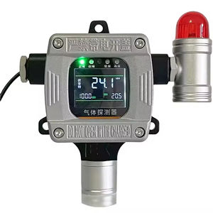 CE Certified Stand Sozinho Analisador De Gás Fixo Fábrica Atacado LCD Display Unit Detecta H2 CO CO2 CH4 Vazamentos - Product Image 1