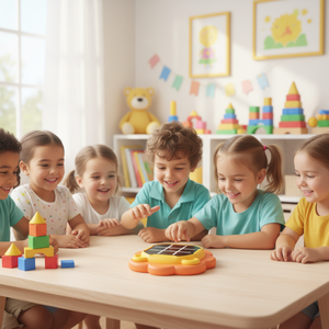 Macchina <span class=keywords><strong>per</strong></span> Gioco <span class=keywords><strong>di</strong></span> Tris XO, Gioco da Tavolo Elettronico <span class=keywords><strong>per</strong></span> <span class=keywords><strong>Bambini</strong></span>, Esercizio <span class=keywords><strong>di</strong></span> <span class=keywords><strong>Memoria</strong></span> e Logica - Product Image 2