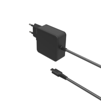 Adaptateur secteur 65W avec câble tressé en nylon Chargeur universel USB-C pour ordinateur portable avec technologie GAN-TECH pour ordinateur portable/notebook