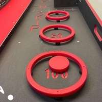 Jeu de lancer de disques volants manuel avec cibles à trous de pointage multi-niveaux, défi de précision et compétition interactive