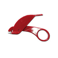Pince à ciseaux haute rigidité portable et robuste pour retirer les clous et les agrafes, en plastique PC/ABS durable, options multicolores, pour l'école