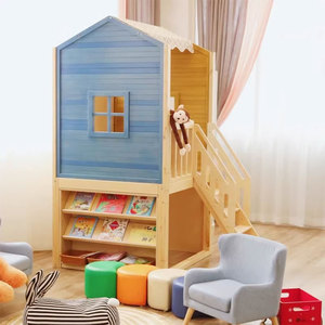 Muebles de Biblioteca Infantiles Ecológicos de Diseño Moderno Moetry, Estanterías de Madera, Asientos Circulares para Espacios de Lectura Comerciales y Escolares - Product Image 6
