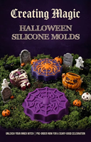 Molde de Silicona con Diseño de Telaraña para Dulces, Chocolate, Jabón, Repostería, Decoración de Postres para Halloween