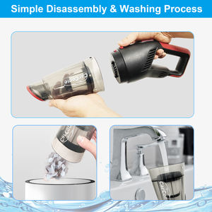 कारखाने प्रत्यक्ष रिचार्जेबल छोटे हैंडहेल्ड शक्तिशाली सक्शन 2000 माह घरेलू कार वैक्यूम क्लीनर - Product Image 6