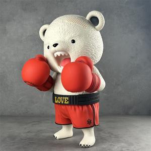 Per GK Boxing grande orso <span class=keywords><strong>Bebo</strong></span> congelato PVC cartone animato ornamenti a mano bambola modello regalo giocattolo 1:1 scala all'ingrosso - Product Image 4