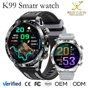 Nouvelle Montre Connectée K99 2026 à Écran Tactile Complet 1,7 pouces 360x360 IPS avec Lampe Torche LED, Boussole, SOS, Appel Bluetooth, Suivi Fréquence Cardiaque et Sommeil, IP67 Sport - Product Image 5