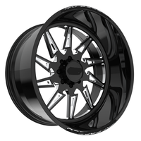 Jantes de camion forgées sur mesure SL 28X12 28X14 20X12 26X14 Super Single Deep Concave Polished avec 8X170 6X135 pour Ford F150 F250