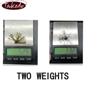 TAKEDO LD11 Couverture Creeper Jigs 3.5G 5G <span class=keywords><strong>Fil</strong></span> Appât Caoutchouc Tête de Gabarit Crochet Silicone <span class=keywords><strong>Fil</strong></span> Barbe <span class=keywords><strong>Leurre</strong></span> Crochets Basse <span class=keywords><strong>Truite</strong></span> Pêche - Product Image 5