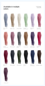 Pantalones de Yoga de Cintura Alta para Mujer, Transpirables, de Secado Rápido, Pierna Ancha, Rectos, Leggings Deportivos con Efecto Levanta Glúteos - Product Image 3