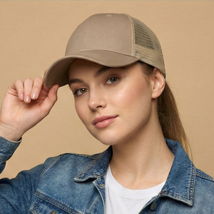 Gorra Trucker Unisex para Adultos <span class=keywords><strong>Costa</strong></span> <span class=keywords><strong>Del</strong></span> <span class=keywords><strong>Mar</strong></span>, 100% Poliéster, Gris, 6 Paneles, Talla Única - Product Image 2