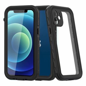 Funda impermeable para iphone 11 12 <span class=keywords><strong>PPro</strong></span>, cubierta subacuática completamente sellada IP68, a prueba de golpes, con caja - Product Image 1