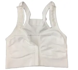 Cinghie regolabili senza ferretto Post chirurgia Comfort quotidiano reggiseni per lumperectomia senza cuciture per le donne supporto per mastectomia con chiusura anteriore