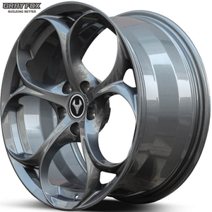 GRAYFOX Monobloc noir personnalisé 17-22 pouces 5X120/112/113.4 pour Alfa Romeo Giulia <span class=keywords><strong>Giulietta</strong></span> 2012 Gta Jantes forgées en alliage - Product Image 4