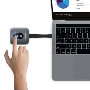 IQshare <span class=keywords><strong>BYOM</strong></span> Screen Share Dongle Conferencia 4K Wireless Share System Presentación HDM Transmisor y receptor inalámbrico - Product Image 3