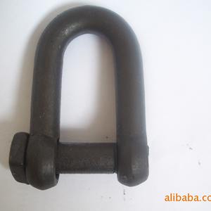 Manille de chalut noire de type D de style européen, avec goupille transversale, pour applications de construction électrique et de pêche, directement de l'usine <span class=keywords><strong>Jimo</strong></span> - Product Image 2