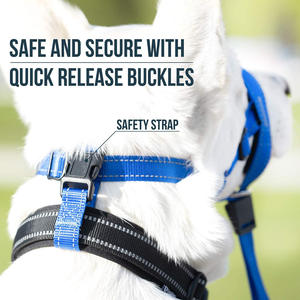 Respirant Anti-chute Muselières Pour Animaux De Compagnie Faceretractable Chien Laisse Chien Museau Collier Pour Grand France <span class=keywords><strong>Bouledogue</strong></span> - Product Image 3