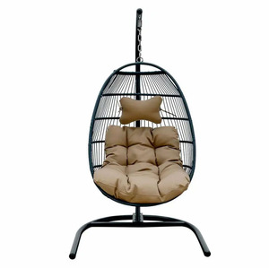 EW ututdoor nndoor dudult ololding arden ATIO attan Asket ammock GG Anging Chair for ALE ale - Product Image 2