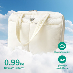 Nueva Funda de Lujo para Biblia Grande con Asas, Estuche para Transportar la Biblia para Mujeres, Bolsa de Transporte Grande y Suave para Libros - Product Image 5