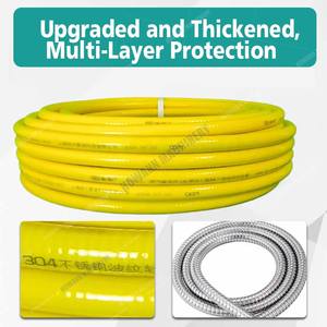 Hot Sale Corrugated Stainless Steel Tube for <b>Water</b> <b>Heater</b> Installations SS 304 Flexible Corrugated Pipe for <b>Gas</b> - Product Image 4