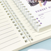 Cuaderno Espiral ZX A5 para Estudiantes de Primaria, Cuaderno de Ejercicios de Hojas Sueltas de Alta Calidad con Impresión UV Personalizada