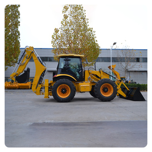 Runtx nouvelle conception 2.5 tonnes 4x4 388 b pelleteuse chargeuse avec godet plus grand - Product Image 2