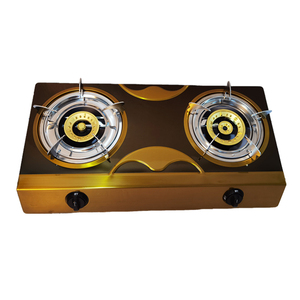 Estufa de <span class=keywords><strong>gas</strong></span> de mesa de doble quemador, panel de acero inoxidable, <span class=keywords><strong>cocina</strong></span> doméstica al aire libre para acampar, gran oferta de China - Product Image 3