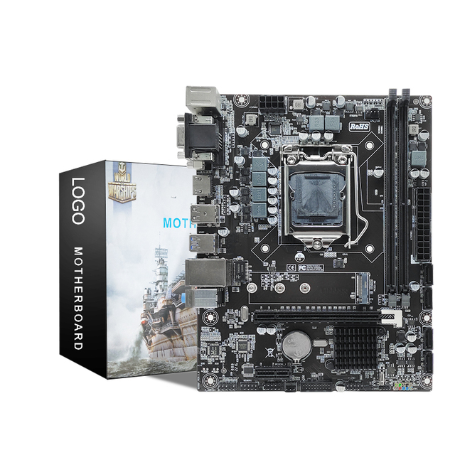 Factory Sells H310 Computer Motherboards with Color Box