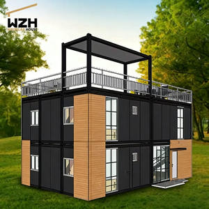 कस्टम आकार पूर्व फैब घर 3 बेडरूम विला सौर Prefab घर मॉड्यूलर घर पूर्वनिर्मित - Product Image 1