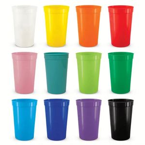 Vaso de Plástico Libre de BPA, Capacidad de 12 oz/350 ml, para Barbacoa, Picnic, Estadio, Fiestas, Pedidos al por Mayor, Impresión de Logotipo Personalizado - Product Image 1