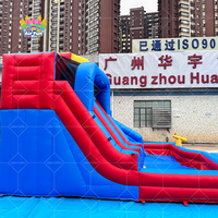 Maison gonflable gonflable Spider Man avec toboggan AirFunPro bâche en PVC écologique location de fêtes commerciales