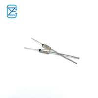 Fusible thermique à borne axiale 10A/15A 250V 100 ° C-240 ° Coupure de température à C pour les appareils électroménagers et les alimentations électriques