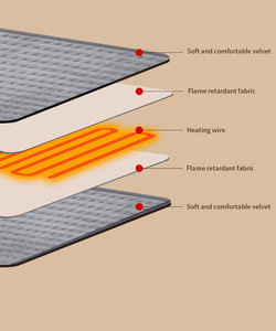 Alfombra Eléctrica Calefactora Personalizada con Pantallas LED Digitales, Tela Ignífuga, Protección Contra Sobrecalentamiento, Directo de Fábrica OEM - Product Image 5