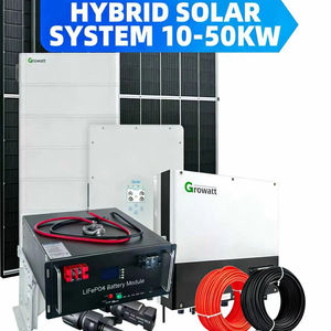 Inversores Solares Híbridos de 10KW, 15KW, 20KW, 25KW, 30KW, 40KW, 50KW, Paneles Solares Conectados a la Red/Fuera de la Red, Módulos de Sistema, Batería, Inversor de Energía - Product Image 1