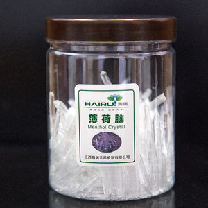 Menthol en <span class=keywords><strong>Cristaux</strong></span> <span class=keywords><strong>de</strong></span> <span class=keywords><strong>Menthe</strong></span> Pur Naturel <span class=keywords><strong>de</strong></span> Haute Qualité, Qualité Alimentaire, en Vrac, Échantillon Gratuit pour l'Aromatisation Alimentaire - Product Image 4