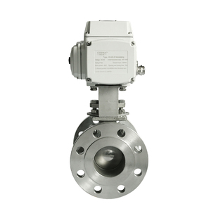 Válvula de flotador rotativa de 4 pulgadas de acero inoxidable 304 de dos vías con brida para control de flujo de agua, tipo ON/OFF - Product Image 4