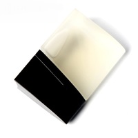 Bouteille de parfum vide, 30ml 40ml, Simple, triangulaire, givré, blanc, Unique, pour huiles, vente en gros