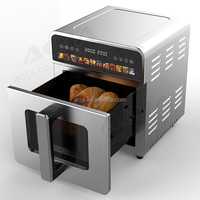 AOJA Vente en gros directe d'usine Friteuse à air sans huile de 10 litres Four électrique avec micro-ondes, porte ouverte, mise hors tension Four personnalisé OEM