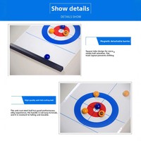 Fabricant de jouets, piste magnétique portable, jeu de boules enroulables, hockey sur glace de table pour enfants, interaction parent-enfant